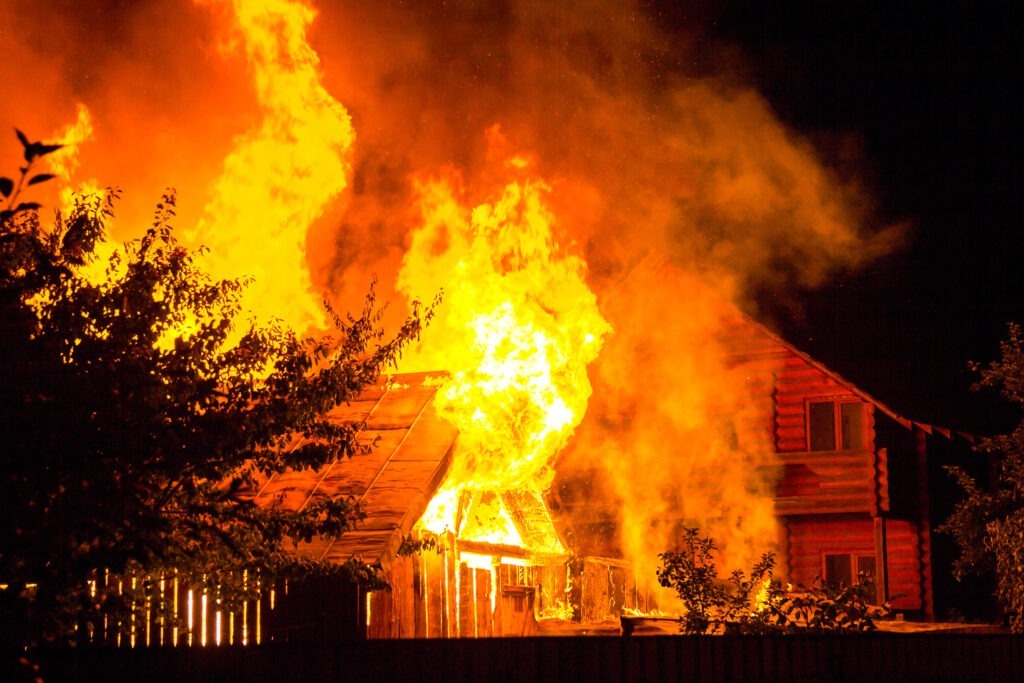 Intervention après incendie