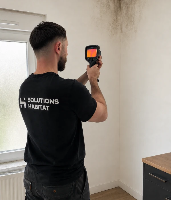 intervention moissisure plafond